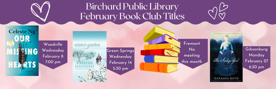 Birchard Book Clubs: February 2023 titles